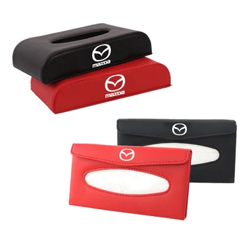 Car Tissue Box Leather Auto Paper Boxes Napkin Cover For Mazda Axela Atenza RX8 RX7 MX3 MX5 CX9 CX7 CX5 Interior Accessories
Car Tissue Box Leather Auto Paper Boxes Napkin Cover For Mazda Axela Atenza RX8 RX7 MX3 MX5 CX9 CX7 CX5 Interior Accessories