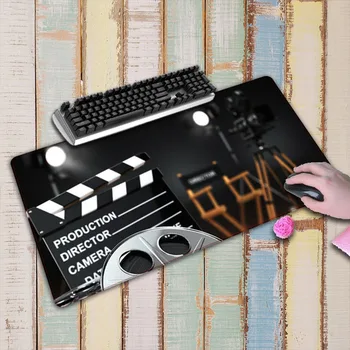 clapperboard movie spotlight Extra Large Gaming Mousepad Natural Rubber Gaming Speed Mouse Mat with White Lock Edge
clapperboard movie spotlight Extra Large Gaming Mousepad Natural Rubber Gaming Speed Mouse Mat with White Lock Edge
