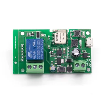 Smart WiFi Remote Control DIY Wireless Switch Universal Module DC5V 12V 32V Self-locking Wifi Switch Timer for Smart Home 
Smart WiFi Remote Control DIY Wireless Switch Universal Module DC5V 12V 32V Self-locking Wifi Switch Timer for Smart Home