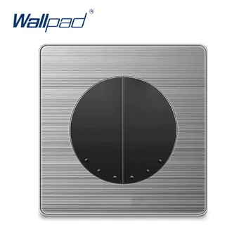 Wallpad 2 Gang Intermediate 3 Way Wall Light Switch Rocker Button Stainless Steel Panel Home
Wallpad 2 Gang Intermediate 3 Way Wall Light Switch Rocker Button Stainless Steel Panel Home