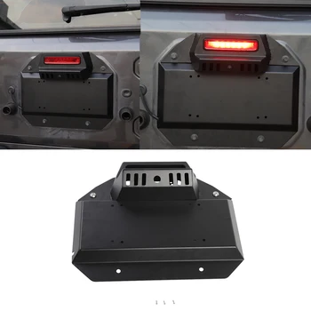 for Jeep Wrangler JL 2018 2019 2020 Car Tailgate Exhaust License Plate Decoration Car Exterior Accessory Iron Black Styling
for Jeep Wrangler JL 2018 2019 2020 Car Tailgate Exhaust License Plate Decoration Car Exterior Accessory Iron Black Styling