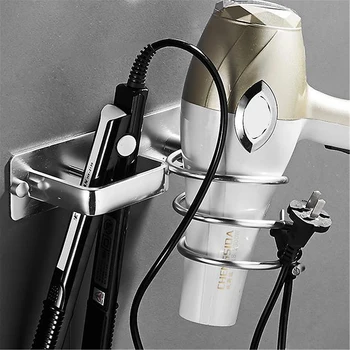 2020 Aluminum Wall Mounted Hair Dryer Rack Organizer Hairdryer Straightener Holder Set Bathroom Shelf for Washroom Supplies
2020 Aluminum Wall Mounted Hair Dryer Rack Organizer Hairdryer Straightener Holder Set Bathroom Shelf for Washroom Supplies