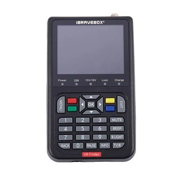 Ibravebox V8 Finder Hd Dvb-S2 Digital Satellite Finder High Definition Sat Finder Dvb S2 Satellite Meter 1080P(Us Plug)
Ibravebox V8 Finder Hd Dvb-S2 Digital Satellite Finder High Definition Sat Finder Dvb S2 Satellite Meter 1080P(Us Plug)