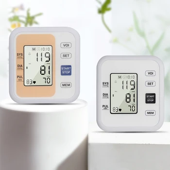 New Wrist Automatic Digital Blood Pressure Monitor Pulse measurement Sphygmomanometer Heart Rate Home Portable health care tools
New Wrist Automatic Digital Blood Pressure Monitor Pulse measurement Sphygmomanometer Heart Rate Home Portable health care tools