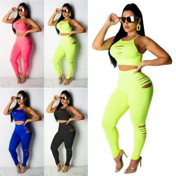 Women Sets 2019 NEW Sexy Soft Crop Top Girl Vest Bra+Pants Leggings Set Sleeveless Workout Summer Party Wear Plus Size
Women Sets 2019 NEW Sexy Soft Crop Top Girl Vest Bra+Pants Leggings Set Sleeveless Workout Summer Party Wear Plus Size