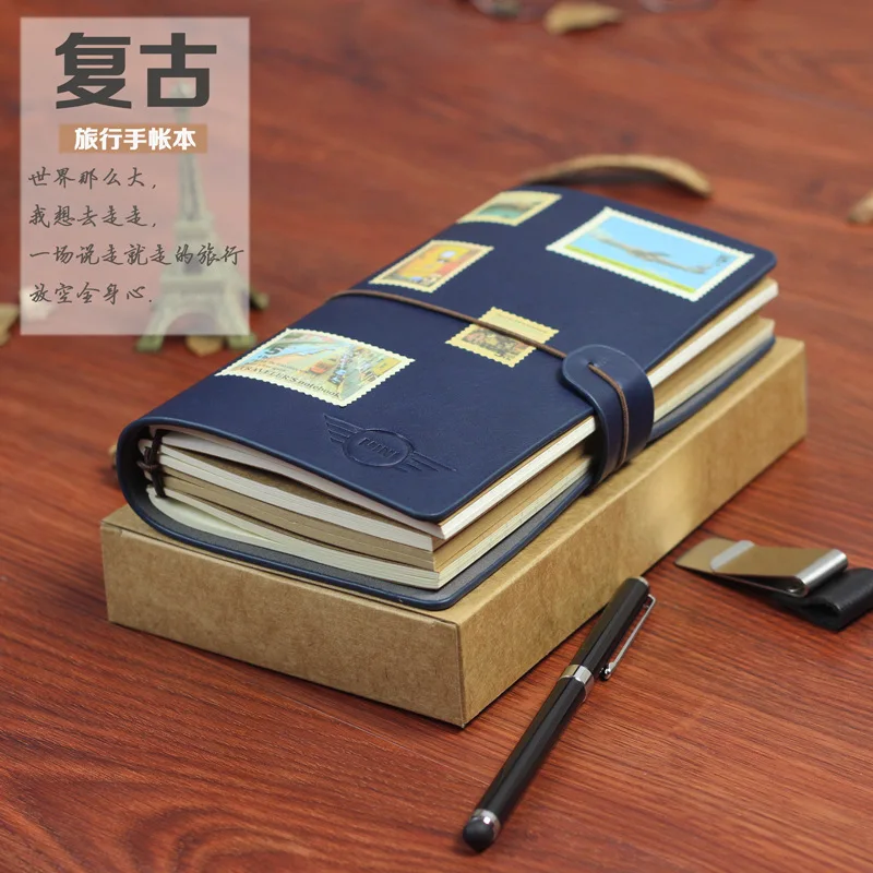 Rejuvenated loose-leaf notebook with A6 pocket book Travel notebook Creative notebook
Rejuvenated loose-leaf notebook with A6 pocket book Travel notebook Creative notebook
