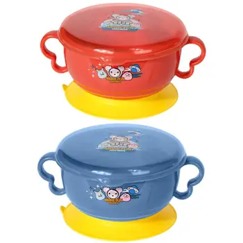 Baby Kids Training Assist Tableware with Sufficient Durability and Ruggedness Anti-slip Suction Food Bowl w/Dust-proof Lid
Baby Kids Training Assist Tableware with Sufficient Durability and Ruggedness Anti-slip Suction Food Bowl w/Dust-proof Lid
