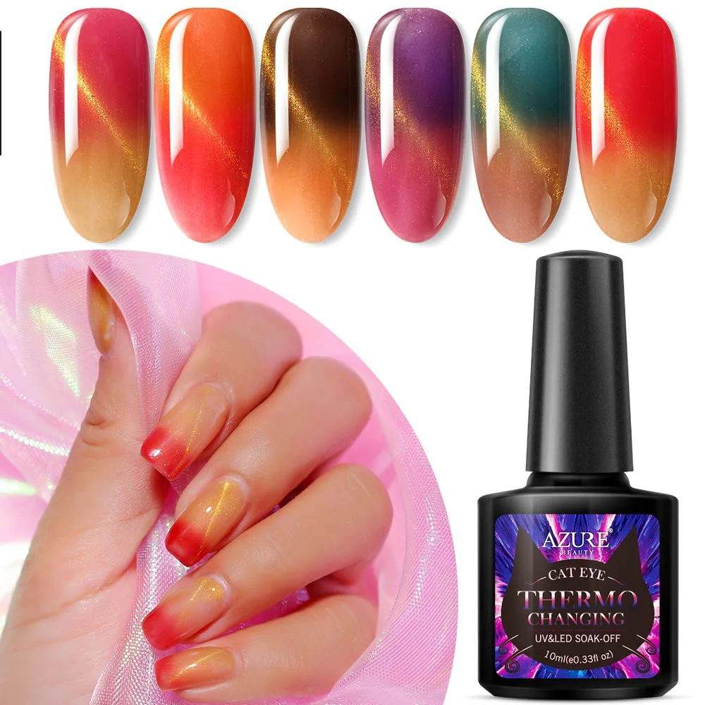 Modelones Temperature Change Color Magnetic Led Gel Soak Off Semi Permanent Gel Varnish Need Base Top Coat Cured By Uv/Led Lamp
Modelones Temperature Change Color Magnetic Led Gel Soak Off Semi Permanent Gel Varnish Need Base Top Coat Cured By Uv/Led Lamp