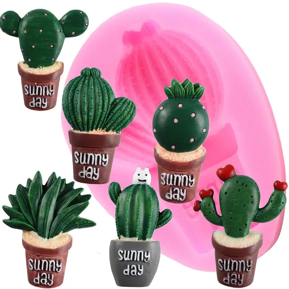 Cactus Silicone Molds Succulent Plants DIY Handmade Soap Mold Fondant Cake Decorating Tools Chocolate Gumpaste Candy Clay Moulds
Cactus Silicone Molds Succulent Plants DIY Handmade Soap Mold Fondant Cake Decorating Tools Chocolate Gumpaste Candy Clay Moulds