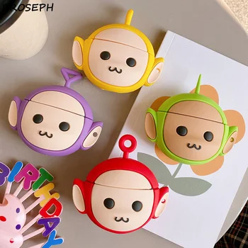 Cute Cartoon Teletubbies Earphone Case For Huawei freebuds 3 Soft Silicone Portable Cover for Huawei Freebuds 3 Charging Box
Cute Cartoon Teletubbies Earphone Case For Huawei freebuds 3 Soft Silicone Portable Cover for Huawei Freebuds 3 Charging Box
