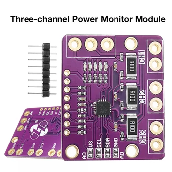 CJMCU-3221 INA3221 Power Monitor Module Purple Triple-way Low Side/High Side SMBUS Compatible I2C Output Current Power Monitor
CJMCU-3221 INA3221 Power Monitor Module Purple Triple-way Low Side/High Side SMBUS Compatible I2C Output Current Power Monitor