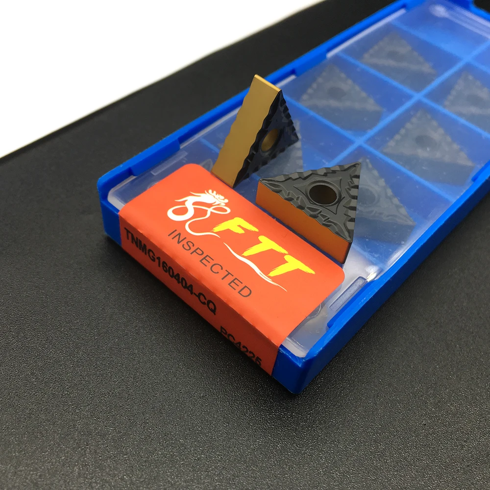 10pcs TNMG160404 CQ PC4225 High Quality External Turning Tool Carbide Insert Cutting Lathe CNC tools Lathe cutter
10pcs TNMG160404 CQ PC4225 High Quality External Turning Tool Carbide Insert Cutting Lathe CNC tools Lathe cutter