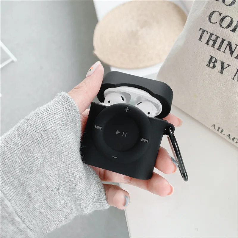Creative 3D MP4 Silicone Earphone Case For Apple AirPods 1 2 3 Pro Bluetooth Earphone Headset Cover
Creative 3D MP4 Silicone Earphone Case For Apple AirPods 1 2 3 Pro Bluetooth Earphone Headset Cover