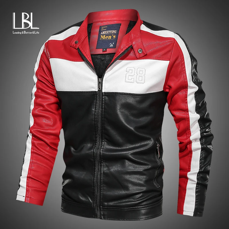 2019 Brand Embroidery Baseball Jackets Men Pu Faux Leather Jacket Male Casual Luxury Fleece Pilot Patchwork Stand Bomber Coat
2019 Brand Embroidery Baseball Jackets Men Pu Faux Leather Jacket Male Casual Luxury Fleece Pilot Patchwork Stand Bomber Coat