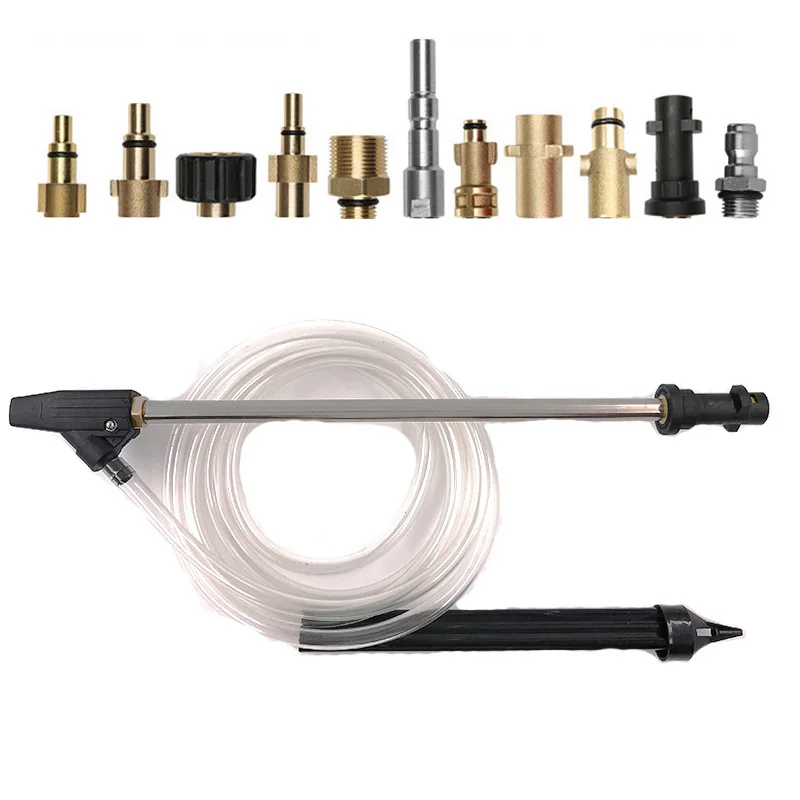 For Karcher/Nilfisk/Elitech/Lavor Pressure Washer SandBlasting Kit Wet Sandblaster Lance Nozzle with 1/4 Quick Connector
For Karcher/Nilfisk/Elitech/Lavor Pressure Washer SandBlasting Kit Wet Sandblaster Lance Nozzle with 1/4 Quick Connector