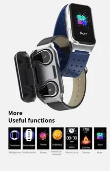 2 In 1 Smart Watch And Bluetooth Headset Sports Fashion IP67 Waterproof Health Monitoring Fitness Headset Step Measurement
2 In 1 Smart Watch And Bluetooth Headset Sports Fashion IP67 Waterproof Health Monitoring Fitness Headset Step Measurement