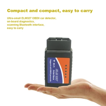 ELM327 WIFI V1.5 OBD2 Car Diagnostic Scan Tool Supports iOS Phone Android PC ELM 327 OBDII Auto Code Reader Scanner Adapter
ELM327 WIFI V1.5 OBD2 Car Diagnostic Scan Tool Supports iOS Phone Android PC ELM 327 OBDII Auto Code Reader Scanner Adapter