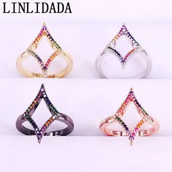 8Pcs Fashion Rainbow Rings Colorful Zirconia Micro Pave CZ Open Adjusted Simple Rings Jewelry Gifts
8Pcs Fashion Rainbow Rings Colorful Zirconia Micro Pave CZ Open Adjusted Simple Rings Jewelry Gifts