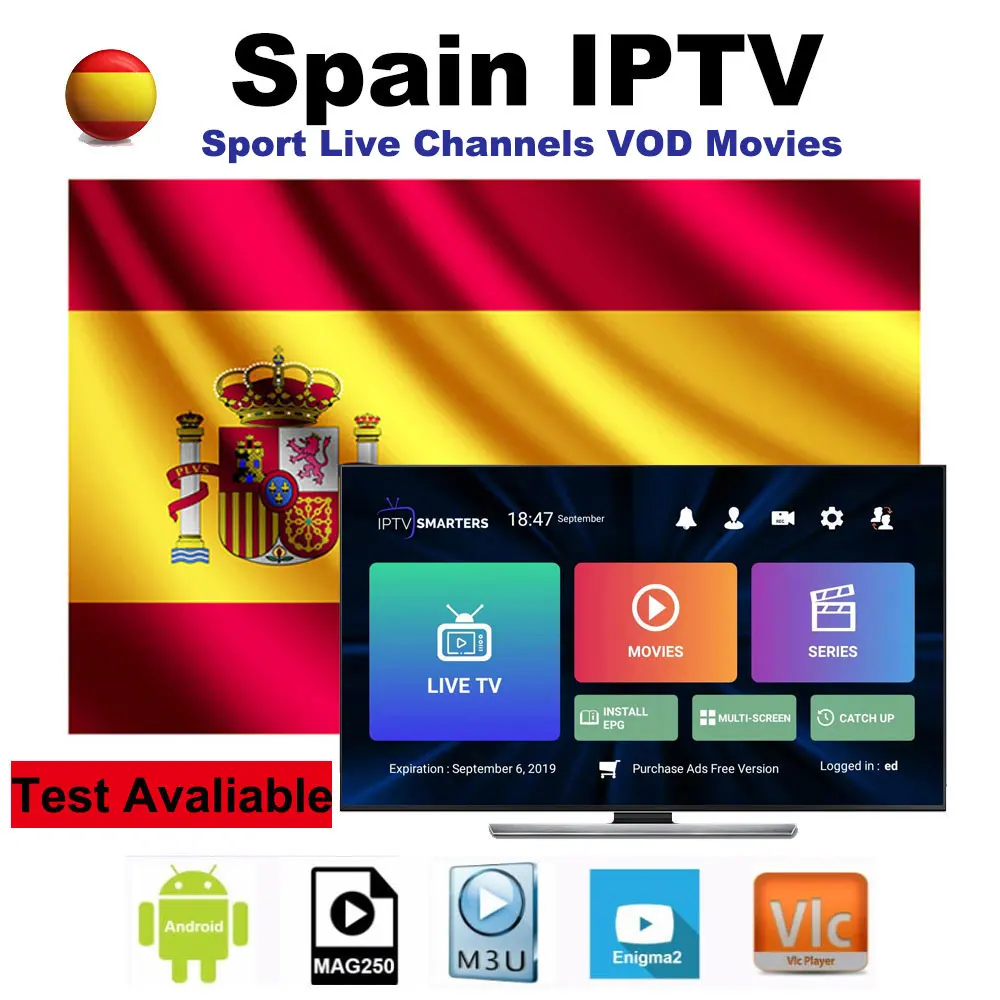 European tv for android box IPTV |pc|enigma2|phone|STB|set top box|smart tv|m3u support France,Poland,Spain.
European tv for android box IPTV |pc|enigma2|phone|STB|set top box|smart tv|m3u support France,Poland,Spain.