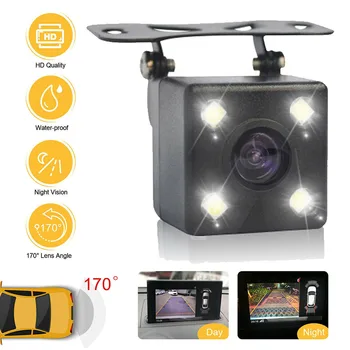 Car Rear View Reverse 4-LED HD Backup Camera Parking Night Vision Waterproof Car Accessories Brand New And High Quality
Car Rear View Reverse 4-LED HD Backup Camera Parking Night Vision Waterproof Car Accessories Brand New And High Quality
