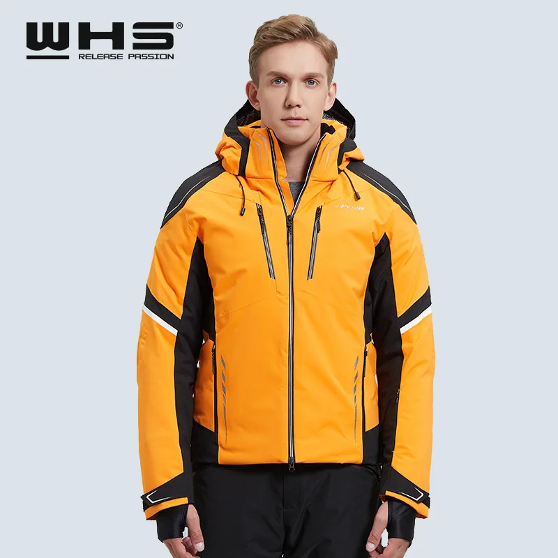 WHS Men's Outdoor Skiing Jacket Windbreak Coat Snowfield Heating Coat Comfortable and Soft Waterproof
WHS Men's Outdoor Skiing Jacket Windbreak Coat Snowfield Heating Coat Comfortable and Soft Waterproof