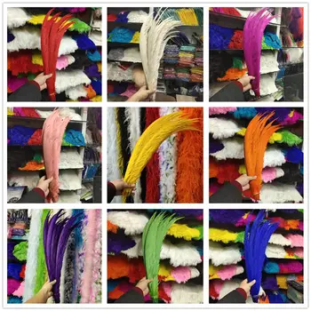 Wholesale 50/100pcs Multicolor Golden Pheasant Tail Feathers 26-28 inches/65-70 cm For Wedding Christmas Craft Making Decoration
Wholesale 50/100pcs Multicolor Golden Pheasant Tail Feathers 26-28 inches/65-70 cm For Wedding Christmas Craft Making Decoration