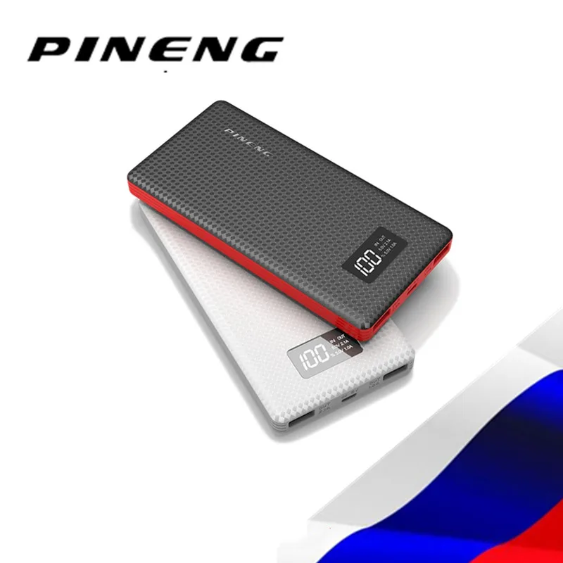PINENG PN963 mobile power bank 10000mAh phone battery Dual USB Output mobile charger with LED Display External Battery Charger
PINENG PN963 mobile power bank 10000mAh phone battery Dual USB Output mobile charger with LED Display External Battery Charger