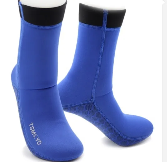 TSMCYD Men Women 3mm Neoprene Diving Socks Boots Water Shoes Anti Slip Beach Warm Wetsuit Shoes Snorkel Surfing Swim Socks 2XL TSMCYD Men Women 3mm Neoprene Diving Socks Boots Water Shoes Anti Slip Beach Warm Wetsuit Shoes Snorkel Surfing Swim Socks 2XL