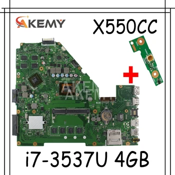 Akemy X550CC Laptop motherboard For Asus X550C A550C X550VB X552C X550CL R510C Test original mainboard 4G RAM i7-3537U GT720M
Akemy X550CC Laptop motherboard For Asus X550C A550C X550VB X552C X550CL R510C Test original mainboard 4G RAM i7-3537U GT720M