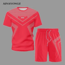 Summer Fashion Mens Suits Harajuku Tracksuit For Man Motion Element Soccer Suit T-Shirt Shorts Can Separate Sell Pop Clothing
Summer Fashion Mens Suits Harajuku Tracksuit For Man Motion Element Soccer Suit T-Shirt Shorts Can Separate Sell Pop Clothing