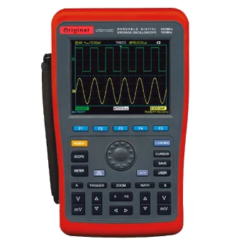 UTD1062C Handheld Portable Digital Multimeter Oscilloscope UTD-1062C Oscillograph 2 Channels 60MHz 250MS/s Oscillometer
UTD1062C Handheld Portable Digital Multimeter Oscilloscope UTD-1062C Oscillograph 2 Channels 60MHz 250MS/s Oscillometer