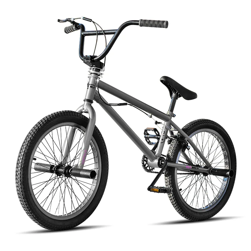 Стальная рама 20 дюймов bmx велосипед мужской performance bike orange/красный шины не складной