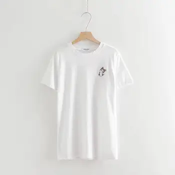 2018 cotton short sleeve O-neck print letters print tshirts women summer fashion
2018 cotton short sleeve O-neck print letters print tshirts women summer fashion