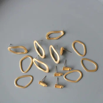 10pcs DIY Geometry Stud Earrings Connectors Handmade Dangle Earrings Base Setting for DIY Jewelry Making Findings Accessories
10pcs DIY Geometry Stud Earrings Connectors Handmade Dangle Earrings Base Setting for DIY Jewelry Making Findings Accessories