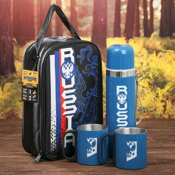 Travel set "Russia": thermos 500 ml, mug 200 ml, 2 pcs., Heat preservation time 24 hours
Travel set "Russia": thermos 500 ml, mug 200 ml, 2 pcs., Heat preservation time 24 hours