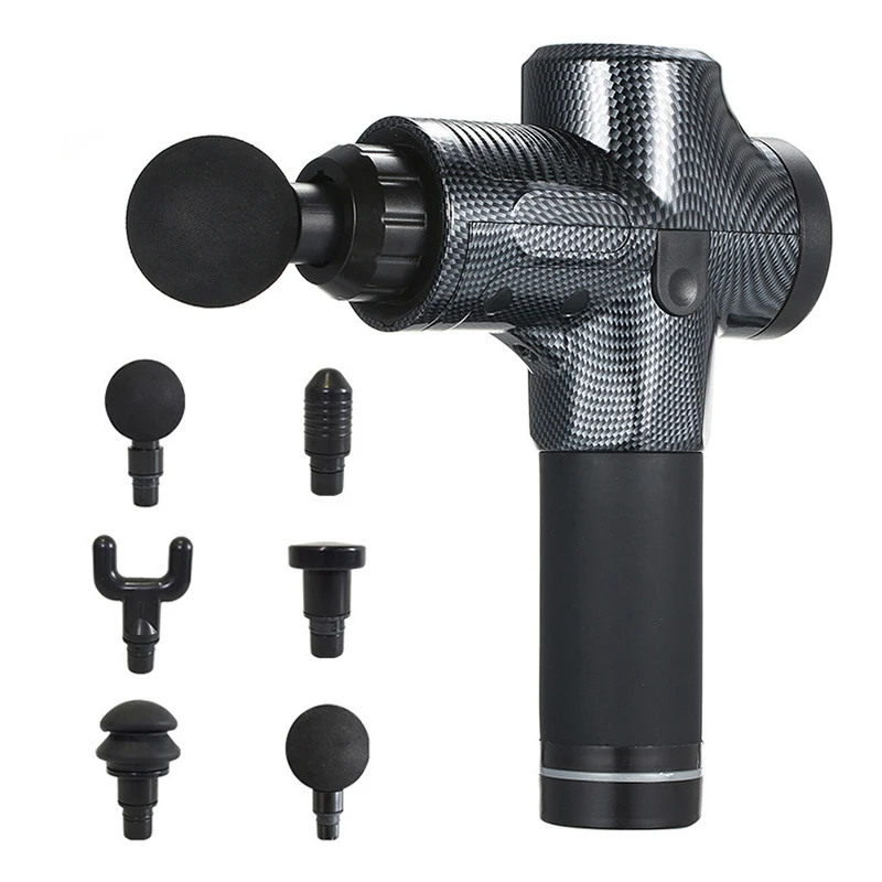 Professional Massage Gun 4000r 20Gear Speed Carbon Fiber Fascia Gun High Frequency Vibration Muscle Relaxation Recovery Massager
Professional Massage Gun 4000r 20Gear Speed Carbon Fiber Fascia Gun High Frequency Vibration Muscle Relaxation Recovery Massager