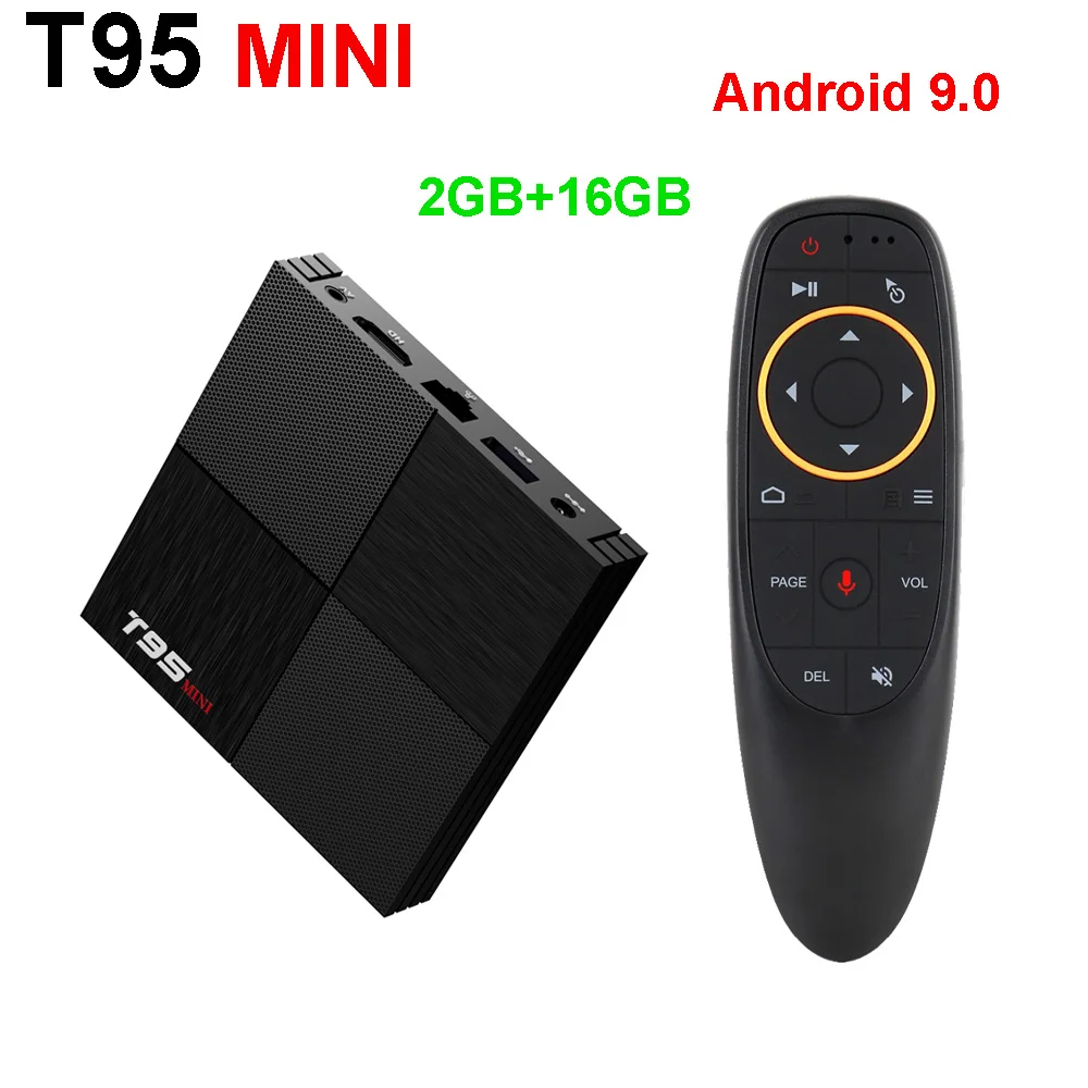 T95 Mini Smart TV Box Android 9.0 H6 Quad Core Cortex-A53 Set Top Box 2GB RAM 16GB EMMC 6K HD Support Youtube Media Player
T95 Mini Smart TV Box Android 9.0 H6 Quad Core Cortex-A53 Set Top Box 2GB RAM 16GB EMMC 6K HD Support Youtube Media Player