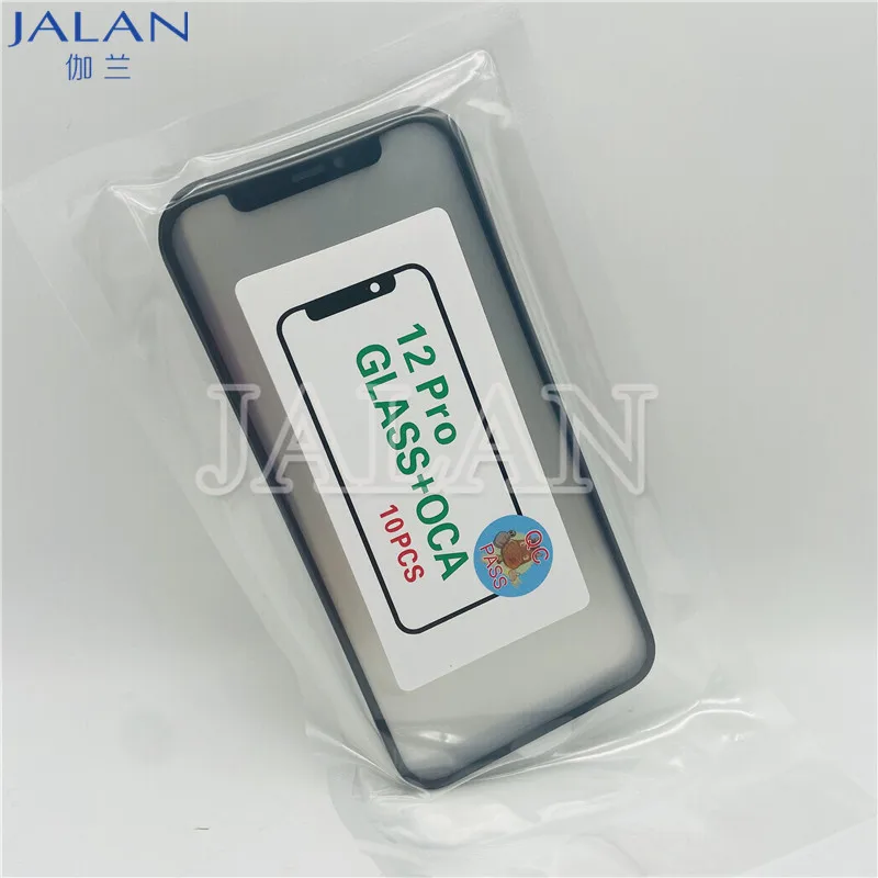 5pcs Glass with OCA film for IP 12 12Pro Pro Max 12mini Display Screen Outer Film Replacement Repair | Мобильные телефоны и