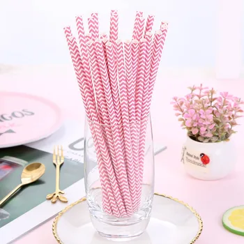 25Pcs Stripe Pattern Disposable Paper Drinking Straw Eco-friendly Birthday Family Party Event Supplies
25Pcs Stripe Pattern Disposable Paper Drinking Straw Eco-friendly Birthday Family Party Event Supplies