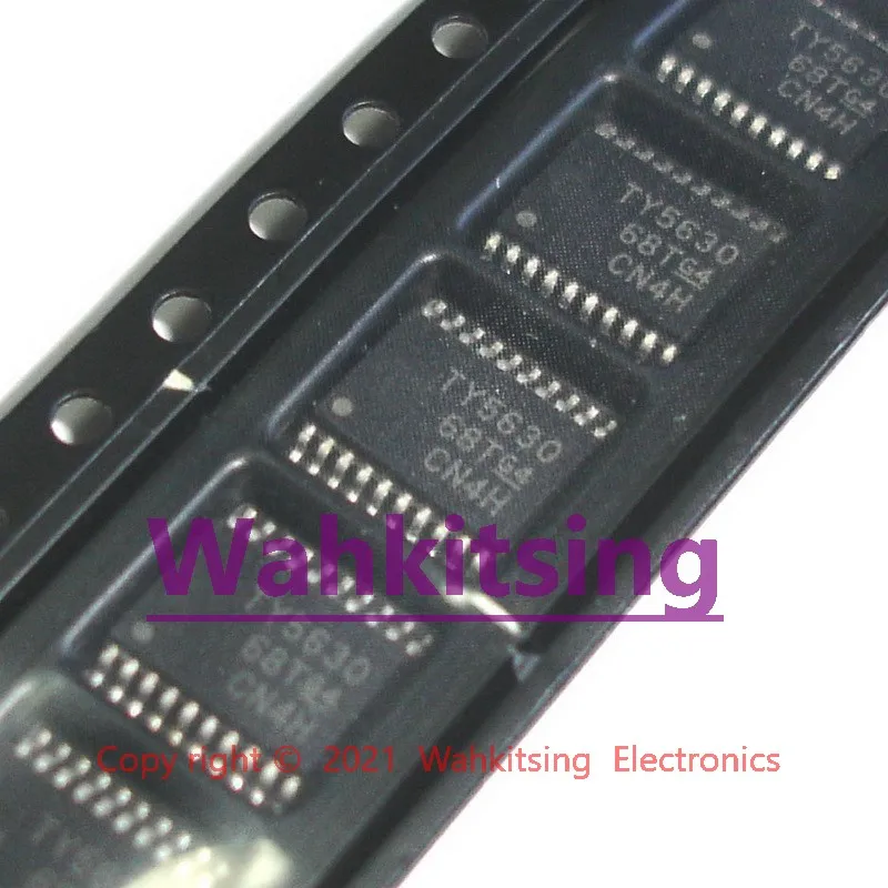 10 PCS TLV5630IPWR TSSOP-20 TY5630 2.7V-5.5V 12-Bit 8-Channel Serial Digital to Analog Converters - DAC W/Int Ref 20-TSSOP -40
10 PCS TLV5630IPWR TSSOP-20 TY5630 2.7V-5.5V 12-Bit 8-Channel Serial Digital to Analog Converters - DAC W/Int Ref 20-TSSOP -40