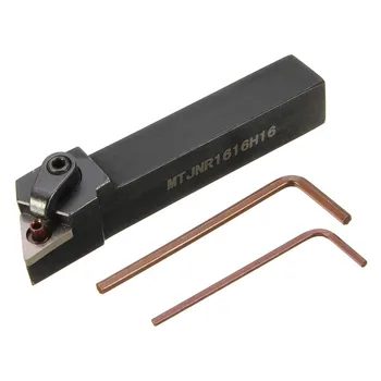 2Pcs MTJNL1616H16 MTJNR1616H16 Lathe Turning Tool Holder 16x100mm for TNMG Insert Kit 4 Wrench+2 Boring Bar Set
2Pcs MTJNL1616H16 MTJNR1616H16 Lathe Turning Tool Holder 16x100mm for TNMG Insert Kit 4 Wrench+2 Boring Bar Set