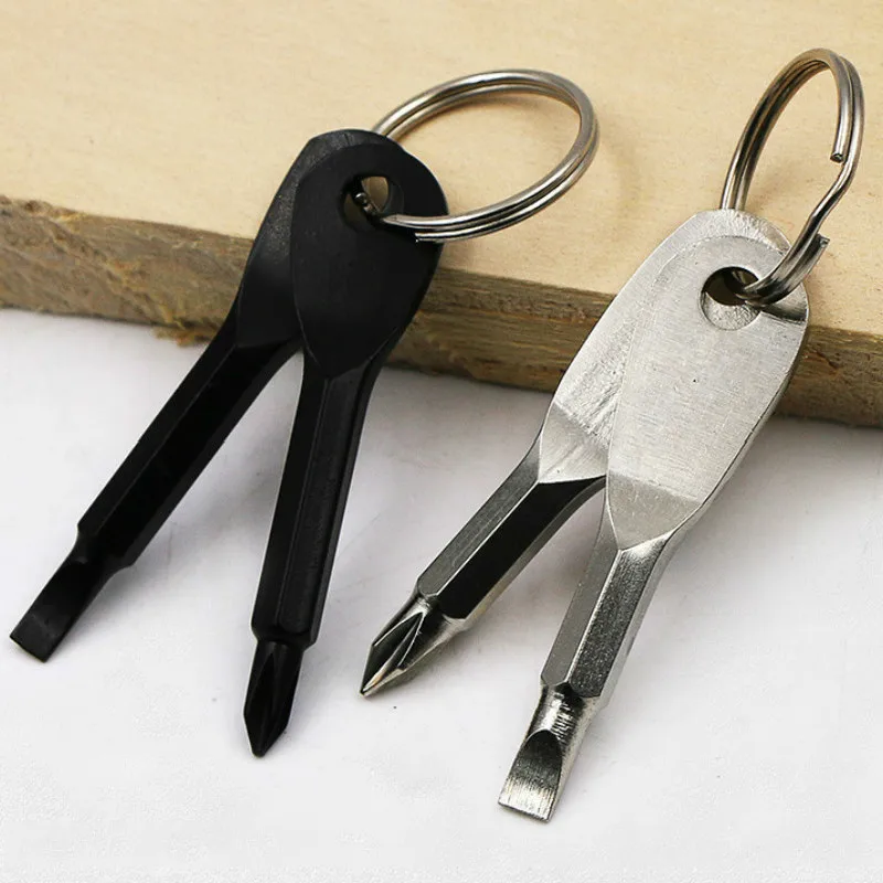 Portable Phillips Slotted Screwdriver Key Ring keyring Hike Outdoor Multi Mini Pocket Repair Tool Gadget Camp
Portable Phillips Slotted Screwdriver Key Ring keyring Hike Outdoor Multi Mini Pocket Repair Tool Gadget Camp