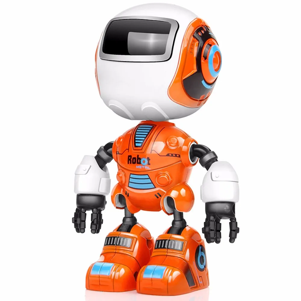 Robot Mini Smart Alloy Electric Robotics Action Figure Collectible with Sound and Light Toys Touch Induction for Kids Education
Robot Mini Smart Alloy Electric Robotics Action Figure Collectible with Sound and Light Toys Touch Induction for Kids Education