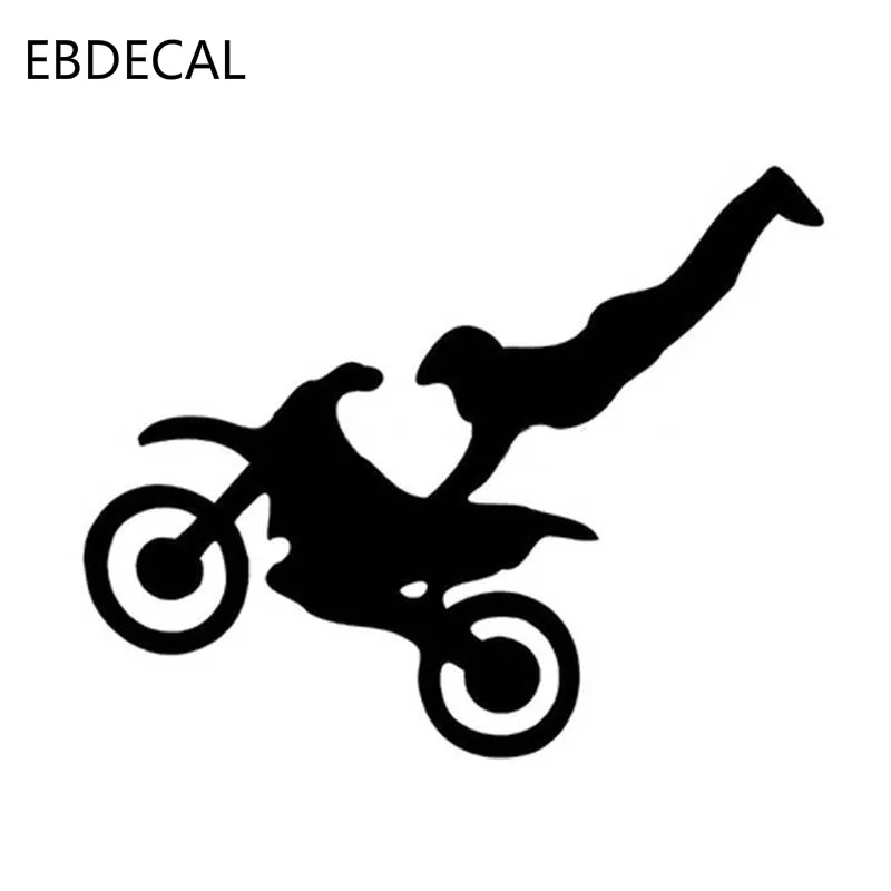 Motocross wall silhouettes,vinyl Rider silhouette stickers decal assortment set