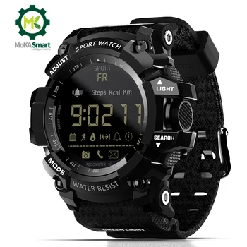 MOKA smart watch men Outdoor sports Pedometer call reminder Alarm clock Remote camera IP67 Waterproof smartwatch for ios Android
MOKA smart watch men Outdoor sports Pedometer call reminder Alarm clock Remote camera IP67 Waterproof smartwatch for ios Android