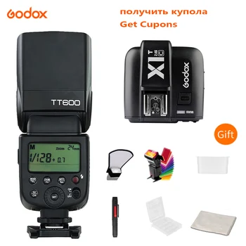 Godox TT600 2.4G Wireless Camera Flash Speedlite + X1T-C/N/S Transmitter Wireless Flash Trigger for Canon Nikon Fujifilm Olympus
Godox TT600 2.4G Wireless Camera Flash Speedlite + X1T-C/N/S Transmitter Wireless Flash Trigger for Canon Nikon Fujifilm Olympus