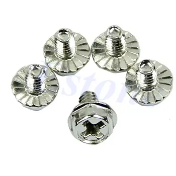 100pcs Toothed Hex 6/32 Computer PC Case Hard Drive Motherboard Mounting Screws WXTA
100pcs Toothed Hex 6/32 Computer PC Case Hard Drive Motherboard Mounting Screws WXTA