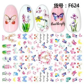 1Pcs Water Nail Decal and Sticker Flower butterfly Color Simple Spring DIY Slider for Manicure Nail Art Watermark Manicure Decor
1Pcs Water Nail Decal and Sticker Flower butterfly Color Simple Spring DIY Slider for Manicure Nail Art Watermark Manicure Decor