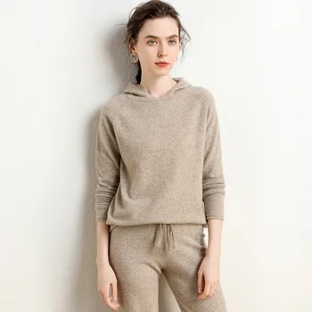 Fashion Suit Autumn Winter 100% Cashmere Knitted High Quality Sweater Women Tops And Harem Pants Two-Piece Female Girl Clothes 
Fashion Suit Autumn Winter 100% Cashmere Knitted High Quality Sweater Women Tops And Harem Pants Two-Piece Female Girl Clothes