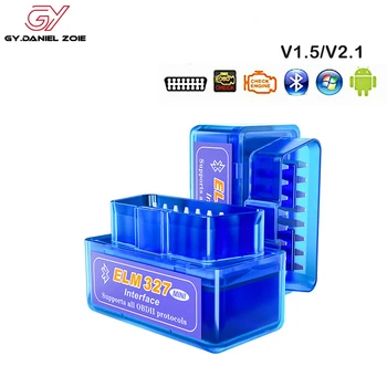 2019 Bluetooth V1.5/V2.1 Mini Elm327 obd2 scanner OBD car diagnostic tool code reader For Android Windows Symbian English
2019 Bluetooth V1.5/V2.1 Mini Elm327 obd2 scanner OBD car diagnostic tool code reader For Android Windows Symbian English